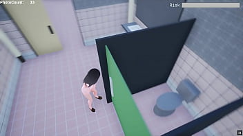 Bare Risk 3d [Hentai game PornPlay ] Exhibition simulation in public house