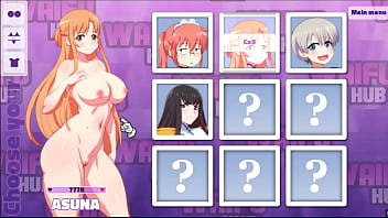 Waifu Hub [Hentai parody game PornPlay ] Ep.5 Asuna Porn Couch audition - she likes to cheat on her boyfriend while doing ass-fuck fucky-fucky