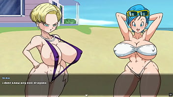 Super Bi-atch Z Tournament 2 [Dragon Ball Manga pornography game Parody] Ep.2 android Legitimate fuck-fest fight against her doppleganger