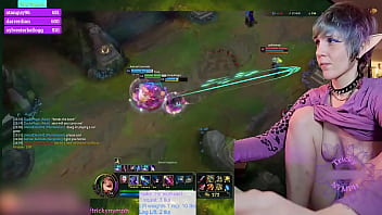 Tricky Female Plays League of Legends on Chaturbate! 25 on Jinx!!