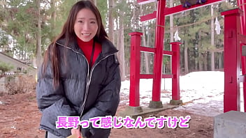 Snow scenery. The footbath and the open -air tub are the best